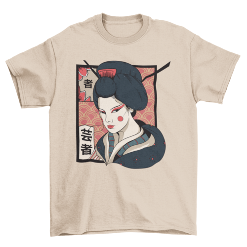 Traditional Geisha T-shirt | Binge T-shirt Shop