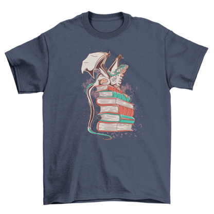 Dragon books t-shirt