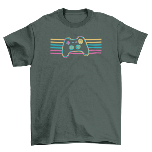 Retro Joystick T-shirt | Binge T-shirt Shop