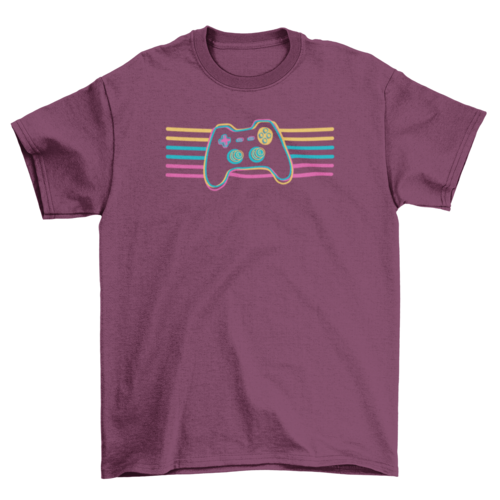 Retro Joystick T-shirt | Binge T-shirt Shop