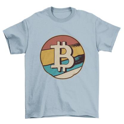 Bitcoin Retro T-shirt | Binge T-shirt Shop
