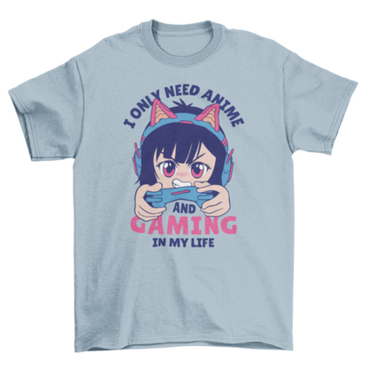 Anime and Gaming T-shirt | Binge T-shirt Shop