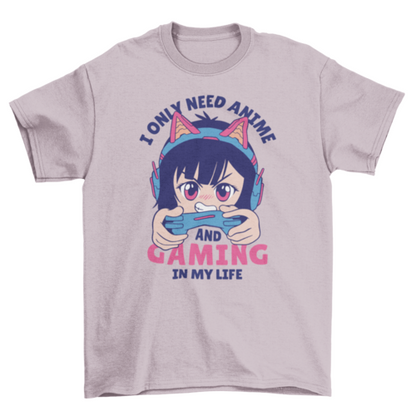Anime and Gaming T-shirt | Binge T-shirt Shop