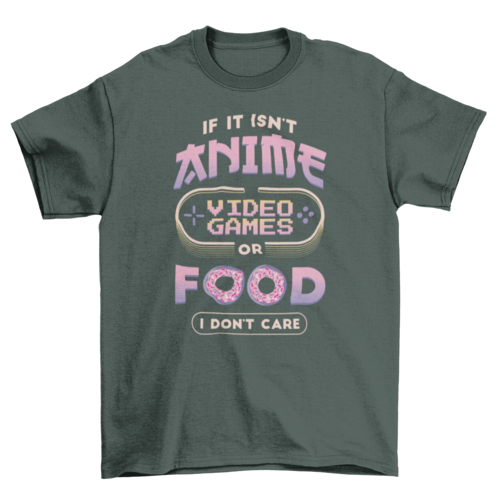 Anime Video Games T-shirt | Binge T-shirt Shop