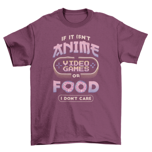 Anime Video Games T-shirt | Binge T-shirt Shop