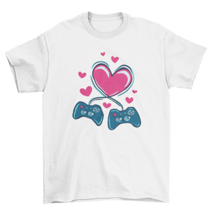 Gaming Love T-shirt | Binge T-shirt Shop