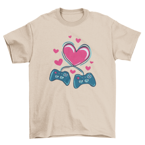 Gaming Love T-shirt | Binge T-shirt Shop