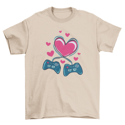 Gaming Love T-shirt | Binge T-shirt Shop