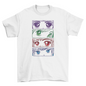 Anime Girl Eyes T-shirt | Binge T-shirt Shop
