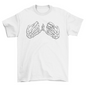 Hand Skeleton Pinky Promise T-shirt | Binge T-shirt Shop