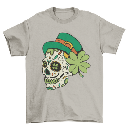 St. Patrick's Skull T-shirt |  Binge T-shirt Shop