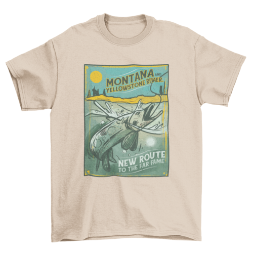Vintage Fishing T-shirt Design | Binge T-shirt Shop