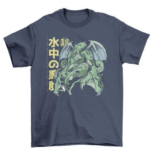 Cthulhu Anime T-shirt  | Binge T-shirt Shop
