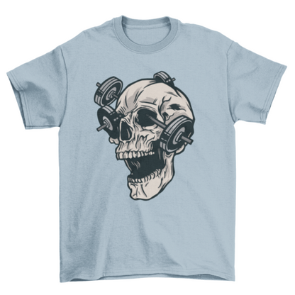Skull Gym T-shirt | Binge T-shirt Shop