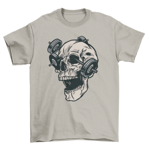 Skull Gym T-shirt | Binge T-shirt Shop