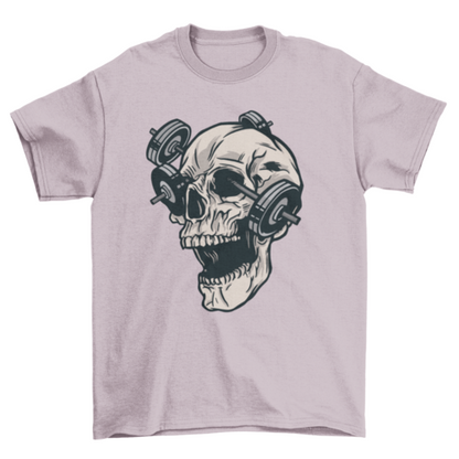 Skull Gym T-shirt | Binge T-shirt Shop