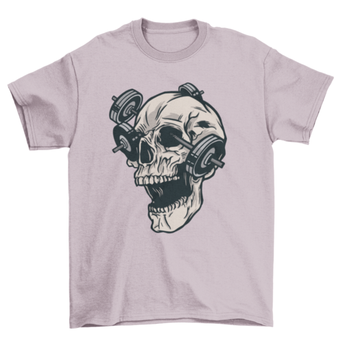 Skull Gym T-shirt | Binge T-shirt Shop