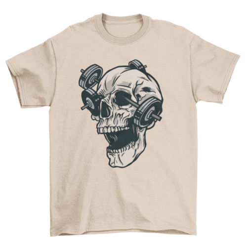 Skull Gym T-shirt | Binge T-shirt Shop