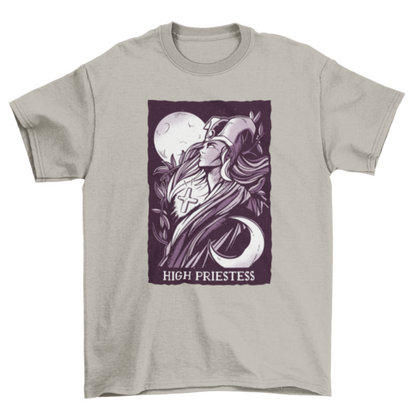 High Priestess Tarot T-shirt | Binge T-shirt Shop