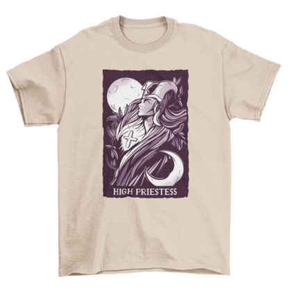 High Priestess Tarot T-shirt | Binge T-shirt Shop