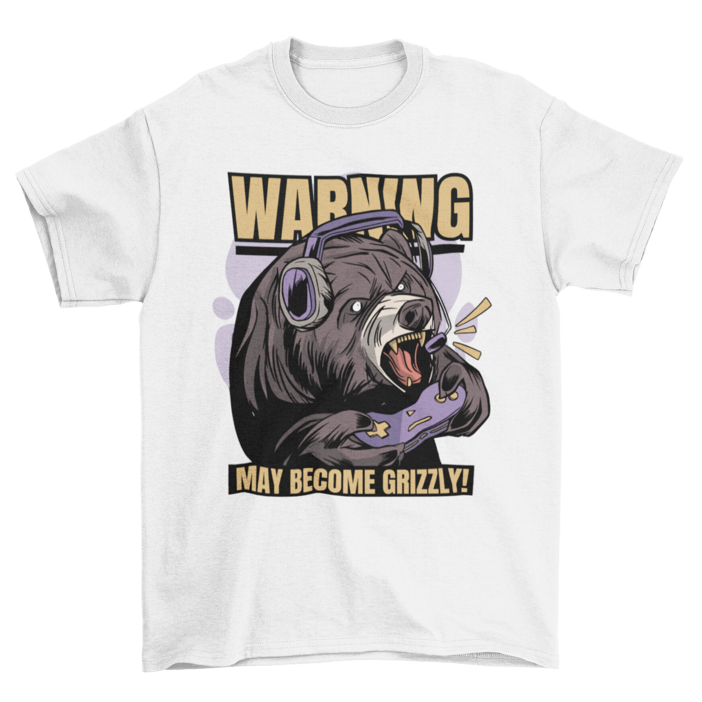 Gaming Bear T-shirt | Binge T-shirt Shop