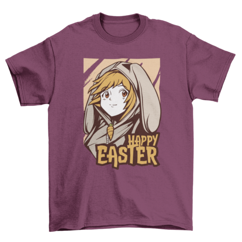 Easter Anime Girl T-shirt | Binge T-shirt Shop
