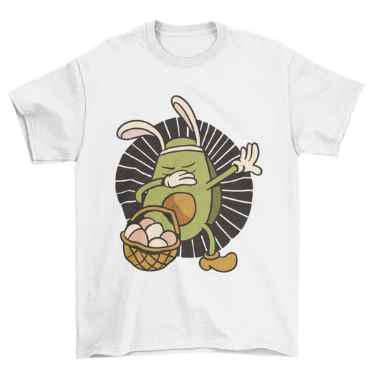 Dabbing Avocado Easter Eggs T-shirt | Binge T-shirt Shop