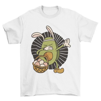 Dabbing Avocado Easter Eggs T-shirt | Binge T-shirt Shop