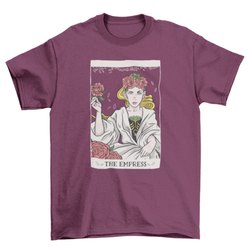 Empress Tarot Card T-shirt | Binge T-shirt Shop