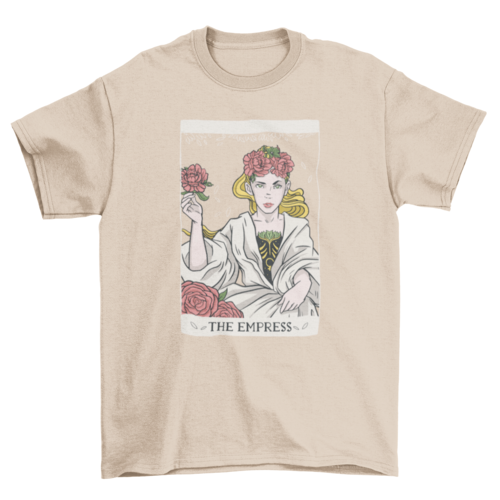 Empress Tarot Card T-shirt | Binge T-shirt Shop
