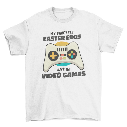 Easter Egg Video Games T-shirt | Binge T-shirt Shop