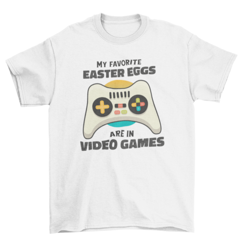 Easter Egg Video Games T-shirt | Binge T-shirt Shop