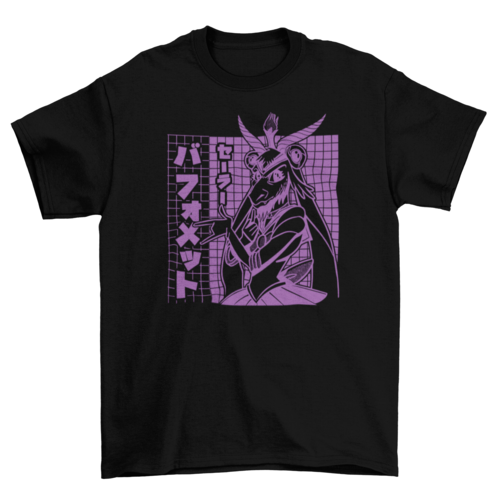Anime Baphomet T-shirt | Binge T-shirt Shop