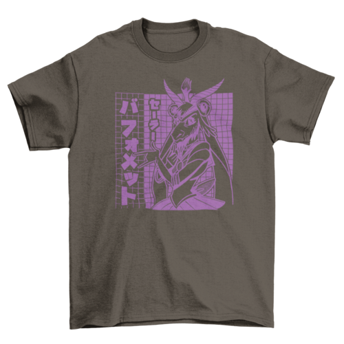 Anime Baphomet T-shirt | Binge T-shirt Shop