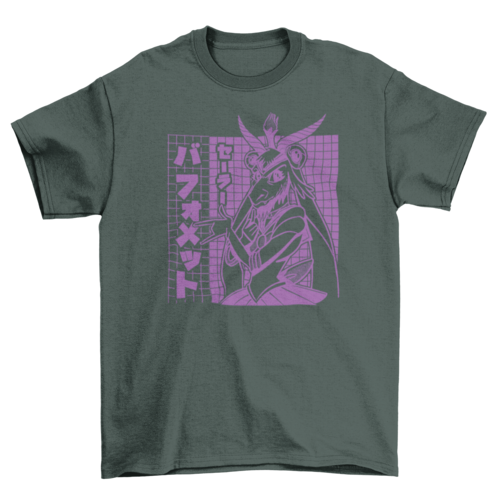 Anime Baphomet T-shirt | Binge T-shirt Shop