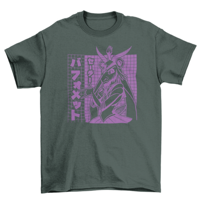 Anime Baphomet T-shirt | Binge T-shirt Shop