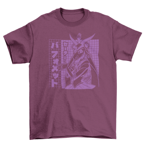 Anime Baphomet T-shirt | Binge T-shirt Shop