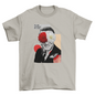 Vintage Clothing Mockup People Tee Floral & Swirls Man with Flowers | Binge T-shirt Shop