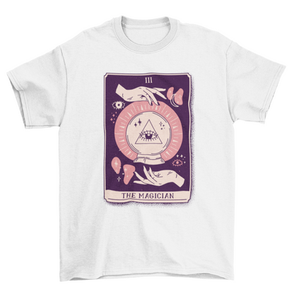 Magician Mystical Tarot Card T-shirt Design | Binge T-shirt Shop