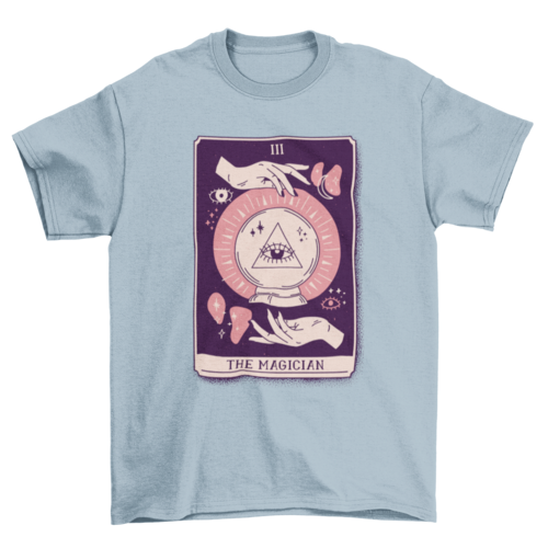 Magician Mystical Tarot Card T-shirt Design | Binge T-shirt Shop