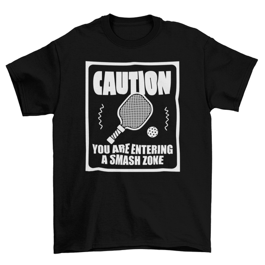 Pickleball Sport Racket T-shirt | Binge T-shirt Shop