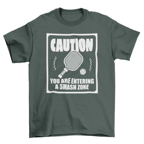 Pickleball Sport Racket T-shirt | Binge T-shirt Shop