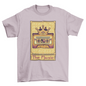 Pixel tarot card music cassette t-shirt