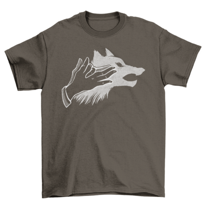 Wolf Shadow T-shirt | Binge T-shirt Shop