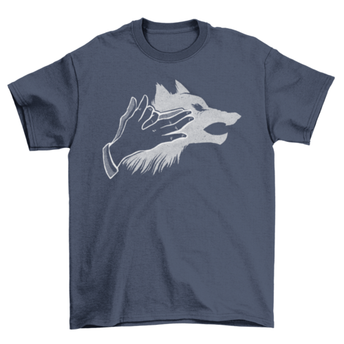 Wolf Shadow T-shirt | Binge T-shirt Shop