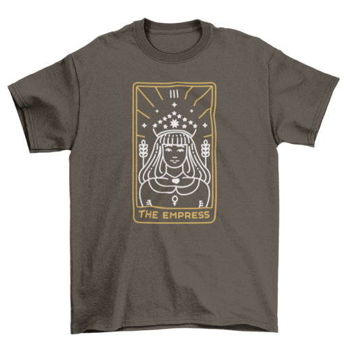 Tarot Empress Card Astrology T-shirt | Binge T-shirt Shop