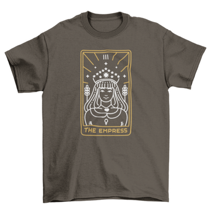 Tarot Empress Card Astrology T-shirt | Binge T-shirt Shop