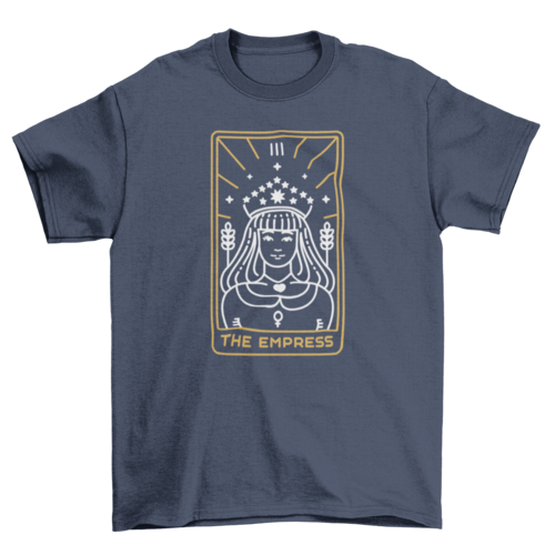 Tarot Empress Card Astrology T-shirt | Binge T-shirt Shop