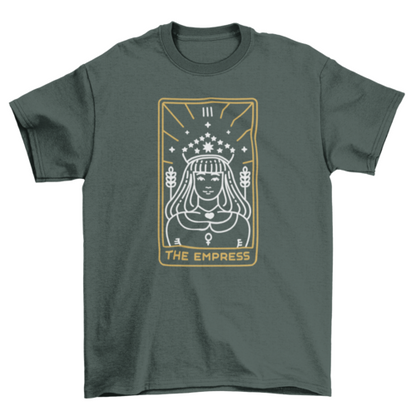Tarot Empress Card Astrology T-shirt | Binge T-shirt Shop