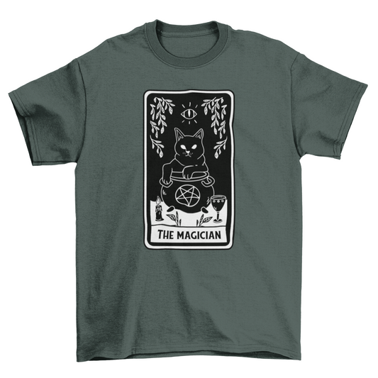The magician tarot card t-shirt